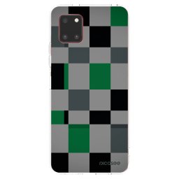 Átlátszó szilikon tok az alábbi mobiltelefonokra Samsung Galaxy Note 10 Lite N770F - Block Grid