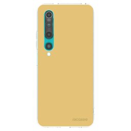 Átlátszó szilikon tok az alábbi mobiltelefonokra Xiaomi Mi 10 - Canary Crystal