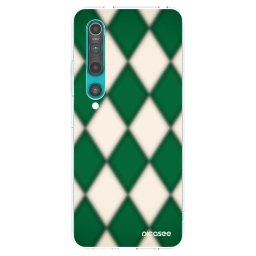 Átlátszó szilikon tok az alábbi mobiltelefonokra Xiaomi Mi 10 - Emerald Diamond