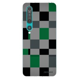 Átlátszó szilikon tok az alábbi mobiltelefonokra Xiaomi Mi 10 - Block Grid