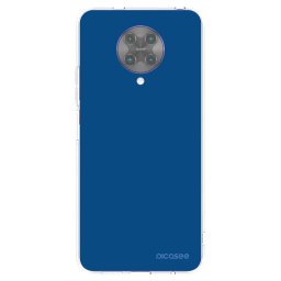 Átlátszó szilikon tok az alábbi mobiltelefonokra Xiaomi Poco F2 Pro - Navy Blue