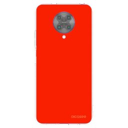 Átlátszó szilikon tok az alábbi mobiltelefonokra Xiaomi Poco F2 Pro - Maranello Red