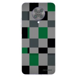 Átlátszó szilikon tok az alábbi mobiltelefonokra Xiaomi Poco F2 Pro - Block Grid