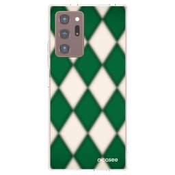 Átlátszó szilikon tok az alábbi mobiltelefonokra Samsung Galaxy Note 20 Ultra - Emerald Diamond