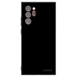 Fekete szilikon tok az alábbi mobiltelefonokra Samsung Galaxy Note 20 Ultra - Black Bliss