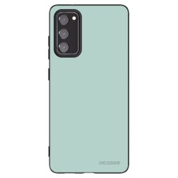Fekete szilikon tok az alábbi mobiltelefonokra Samsung Galaxy S20 FE - Pastel Charm