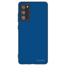 Fekete szilikon tok az alábbi mobiltelefonokra Samsung Galaxy S20 FE - Navy Blue