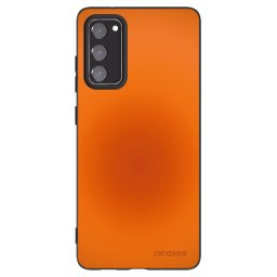 Fekete szilikon tok az alábbi mobiltelefonokra Samsung Galaxy S20 FE - Heat Core