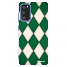 Átlátszó szilikon tok az alábbi mobiltelefonokra Samsung Galaxy S20 FE - Emerald Diamond