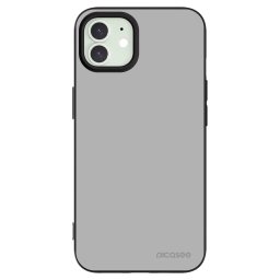Fekete szilikon tok az alábbi mobiltelefonokra Apple iPhone 12 - Stone
