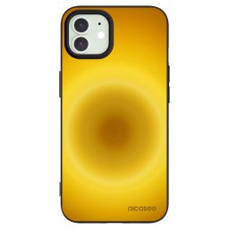 Fekete szilikon tok az alábbi mobiltelefonokra Apple iPhone 12 - Solar Pulse