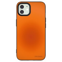 Fekete szilikon tok az alábbi mobiltelefonokra Apple iPhone 12 - Heat Core