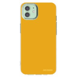 Átlátszó szilikon tok az alábbi mobiltelefonokra Apple iPhone 12 - Sun