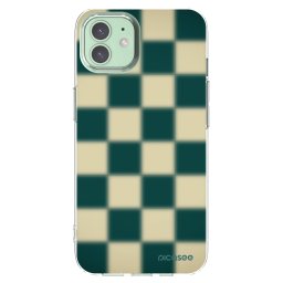Átlátszó szilikon tok az alábbi mobiltelefonokra Apple iPhone 12 - Shadow Chess