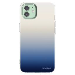 Átlátszó szilikon tok az alábbi mobiltelefonokra Apple iPhone 12 - Gravity Fade