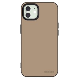 Fekete szilikon tok az alábbi mobiltelefonokra Apple iPhone 12 Pro - Soft Sand