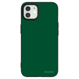 Fekete szilikon tok az alábbi mobiltelefonokra Apple iPhone 12 Pro - Green Gleam