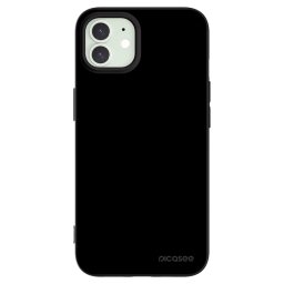 Fekete szilikon tok az alábbi mobiltelefonokra Apple iPhone 12 Pro - Black Bliss