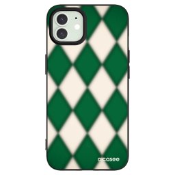Fekete szilikon tok az alábbi mobiltelefonokra Apple iPhone 12 Pro - Emerald Diamond