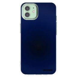 Átlátszó szilikon tok az alábbi mobiltelefonokra Apple iPhone 12 Pro - Deep Ocean