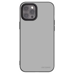 Fekete szilikon tok az alábbi mobiltelefonokra Apple iPhone 12 Pro Max - Stone