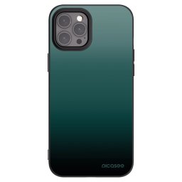 Fekete szilikon tok az alábbi mobiltelefonokra Apple iPhone 12 Pro Max - Verdant Fade