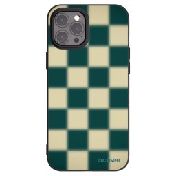 Fekete szilikon tok az alábbi mobiltelefonokra Apple iPhone 12 Pro Max - Shadow Chess