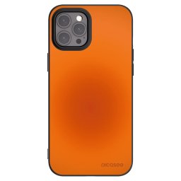 Fekete szilikon tok az alábbi mobiltelefonokra Apple iPhone 12 Pro Max - Heat Core