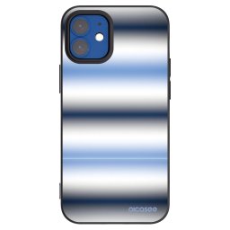 Fekete szilikon tok az alábbi mobiltelefonokra Apple iPhone 12 mini - Static Lines