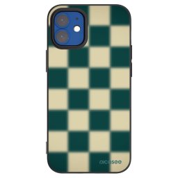 Fekete szilikon tok az alábbi mobiltelefonokra Apple iPhone 12 mini - Shadow Chess