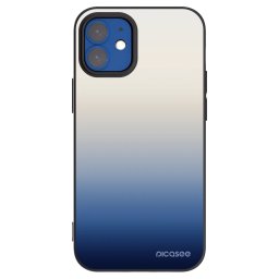 Fekete szilikon tok az alábbi mobiltelefonokra Apple iPhone 12 mini - Gravity Fade