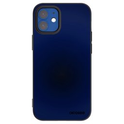 Fekete szilikon tok az alábbi mobiltelefonokra Apple iPhone 12 mini - Deep Ocean