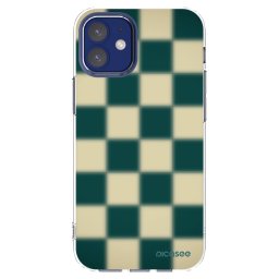 Átlátszó szilikon tok az alábbi mobiltelefonokra Apple iPhone 12 mini - Shadow Chess