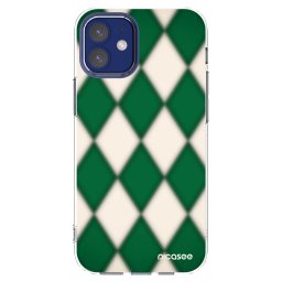 Átlátszó szilikon tok az alábbi mobiltelefonokra Apple iPhone 12 mini - Emerald Diamond