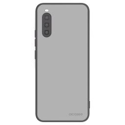 Fekete szilikon tok az alábbi mobiltelefonokra Sony Xperia 10 II - Stone