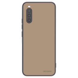 Fekete szilikon tok az alábbi mobiltelefonokra Sony Xperia 10 II - Soft Sand