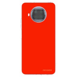 Átlátszó szilikon tok az alábbi mobiltelefonokra Xiaomi Mi 10T Lite - Maranello Red