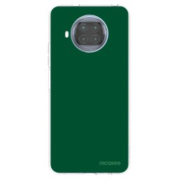 Átlátszó szilikon tok az alábbi mobiltelefonokra Xiaomi Mi 10T Lite - Green Gleam