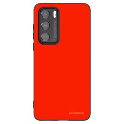 Fekete szilikon tok az alábbi mobiltelefonokra Huawei P40 - Maranello Red