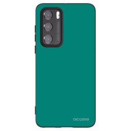 Fekete szilikon tok az alábbi mobiltelefonokra Huawei P40 - Emerald Mist