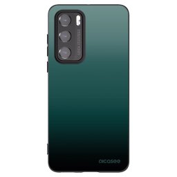 Fekete szilikon tok az alábbi mobiltelefonokra Huawei P40 - Verdant Fade