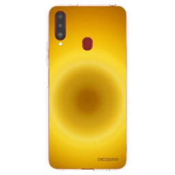 Átlátszó szilikon tok az alábbi mobiltelefonokra Samsung Galaxy A20s - Solar Pulse