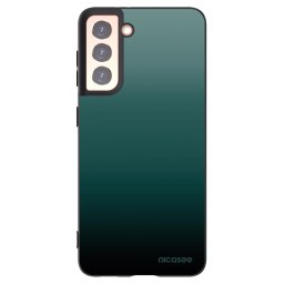 Fekete szilikon tok az alábbi mobiltelefonokra Samsung Galaxy S21 5G G991B - Verdant Fade