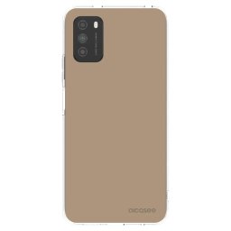 Átlátszó szilikon tok az alábbi mobiltelefonokra Xiaomi Poco M3 - Soft Sand
