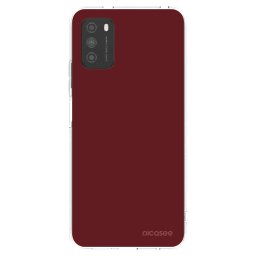 Átlátszó szilikon tok az alábbi mobiltelefonokra Xiaomi Poco M3 - Red Bliss