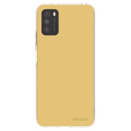 Átlátszó szilikon tok az alábbi mobiltelefonokra Xiaomi Poco M3 - Canary Crystal