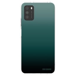 Átlátszó szilikon tok az alábbi mobiltelefonokra Xiaomi Poco M3 - Verdant Fade