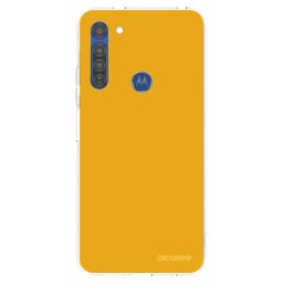 Átlátszó szilikon tok az alábbi mobiltelefonokra Motorola Moto G8 - Sun