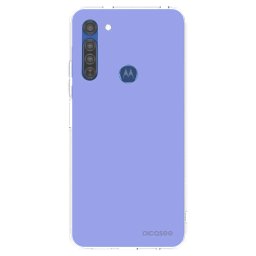 Átlátszó szilikon tok az alábbi mobiltelefonokra Motorola Moto G8 - Sky Whisper