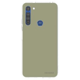 Átlátszó szilikon tok az alábbi mobiltelefonokra Motorola Moto G8 - Dewy Dawn